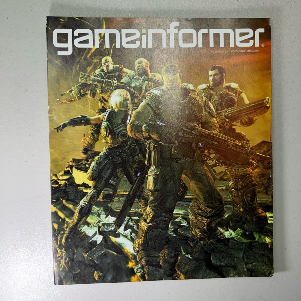 Game‎ Informer Magazine Issue 206 June 2010 Gears of War 3 Cover Xbox 360 Delta